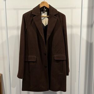 Brand new Frank and Oak top coat with tag